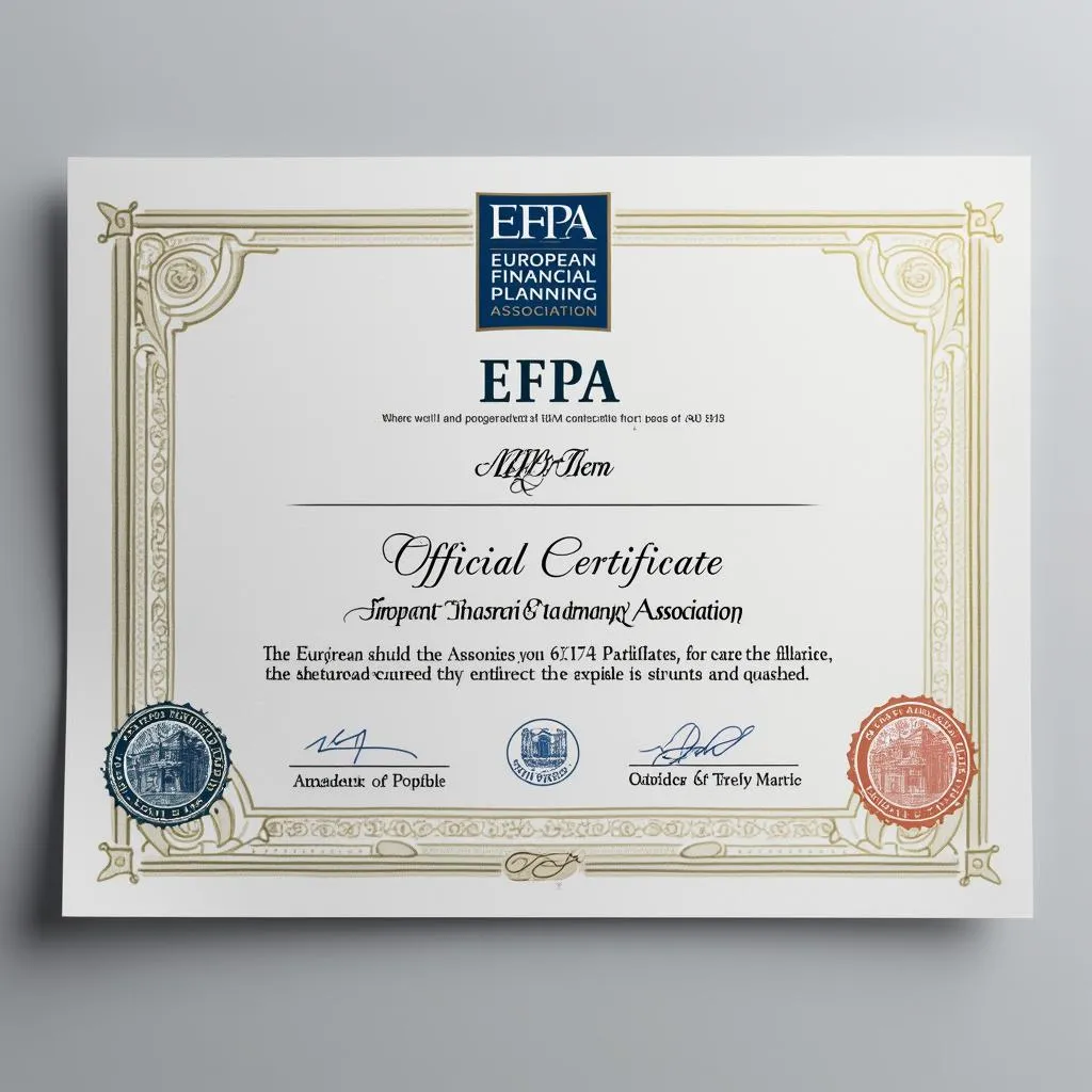 Certificación EFPA